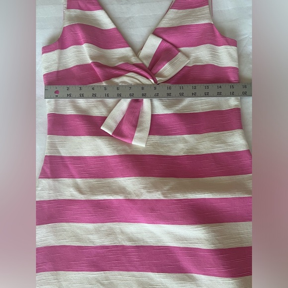Beautiful Kate Spade Pink & White Striped
Dress - Size 10 - Picture 5 of 14